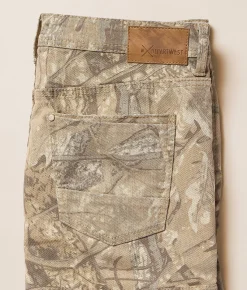 Departwest Drifter Baggy Camo Cargo Stretch Short Rossford New