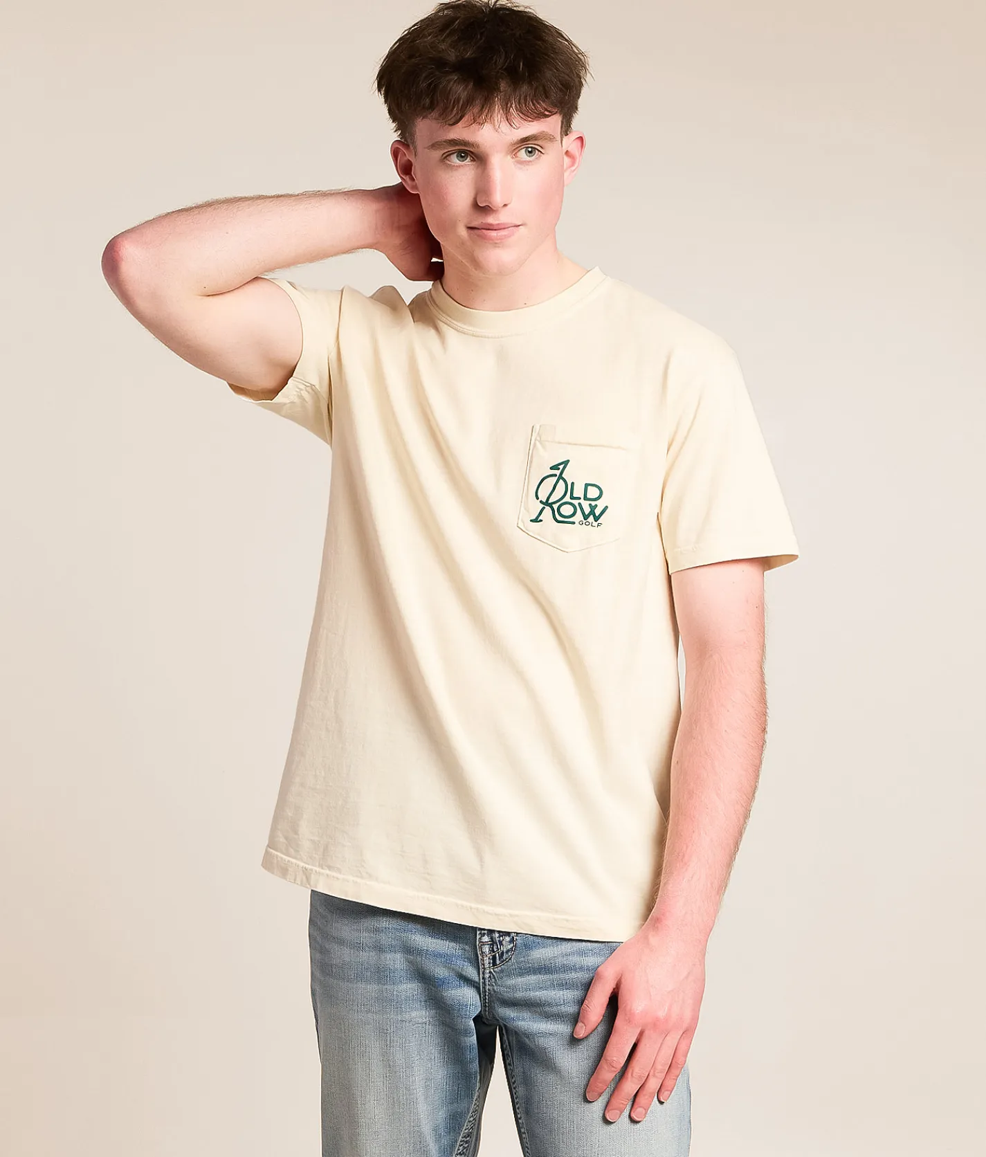 Old Row Drinking & Driving T-Shirt Ivory