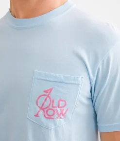 Old Row Drinks On The Links T-Shirt Chambray Sale