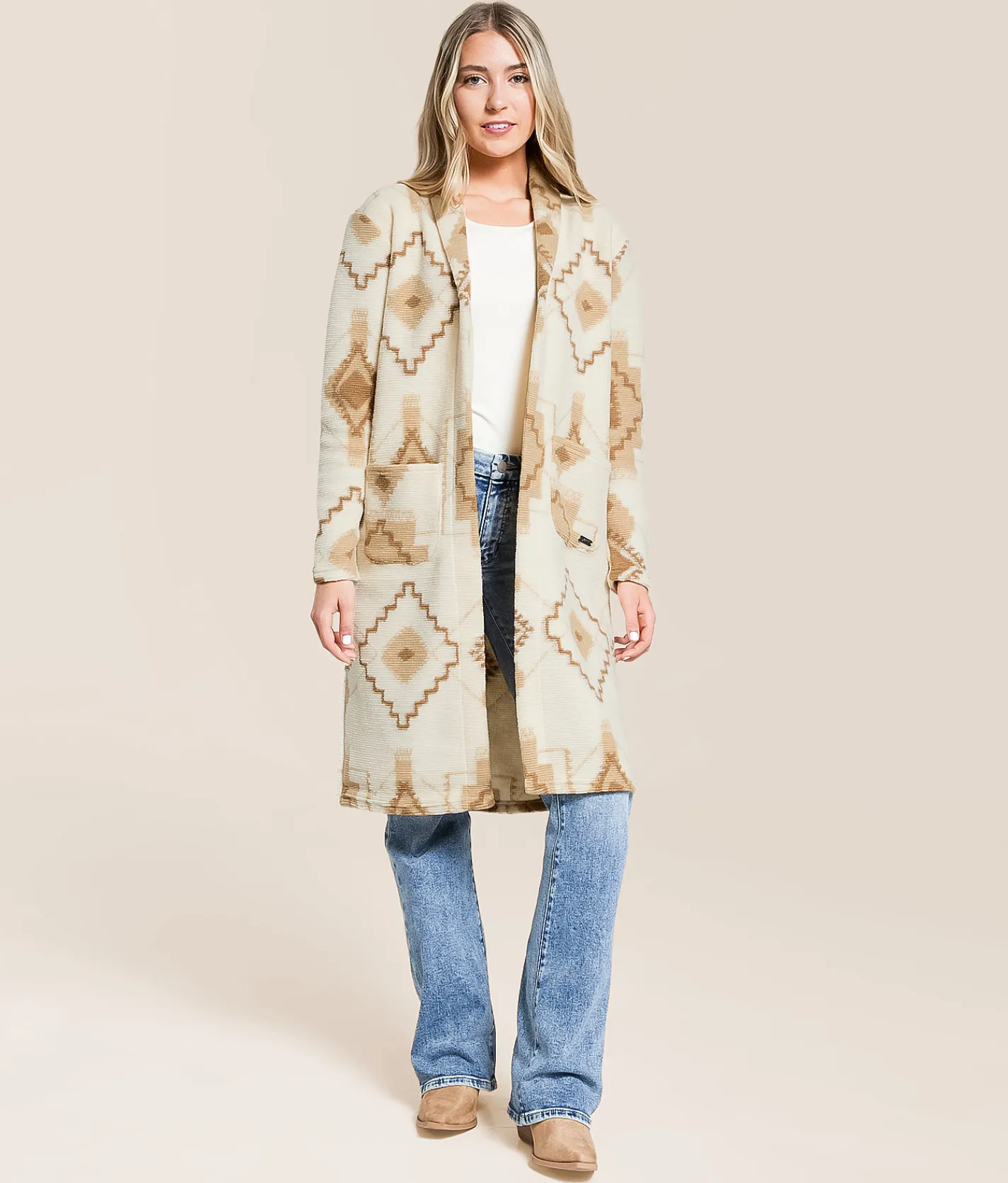 Tops | Hooey Driskill Duster Cream