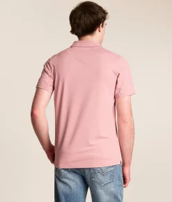 Hooey Drive Cowboy Golf Performance Polo Pink Discount