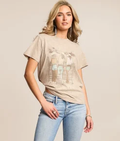 Wrangler® Drive Me Nuts T-Shirt Dune Outlet