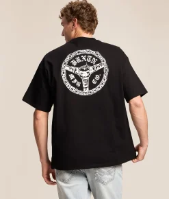 Tops|Graphic T-Shirts | Brixton Drive Short T-Shirt Black