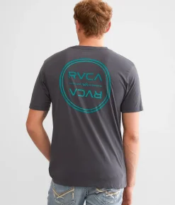RVCA Drive Sport T-Shirt Slate Sale