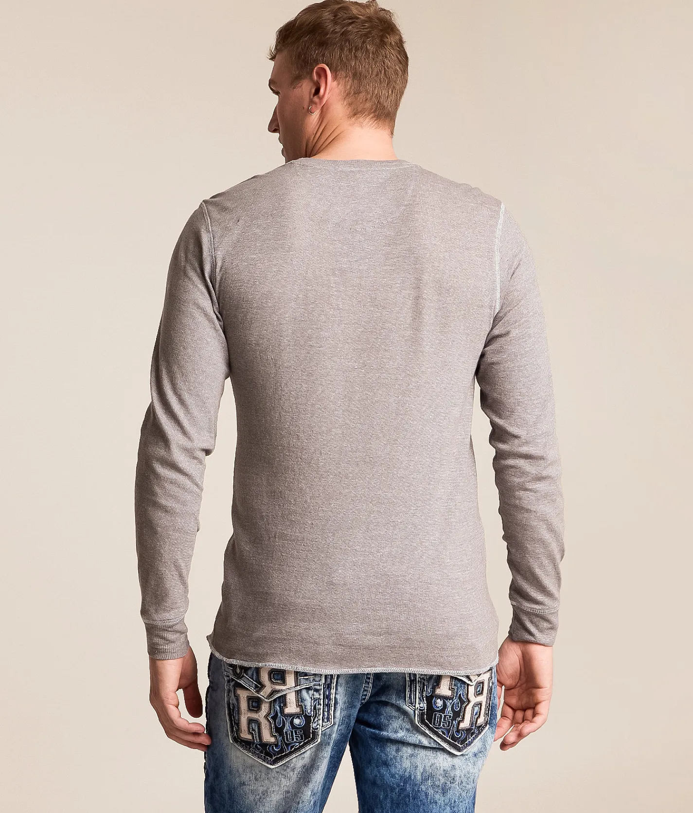 Reclaim Drop Needle Thermal CharcoalGrey Bright White Clearance