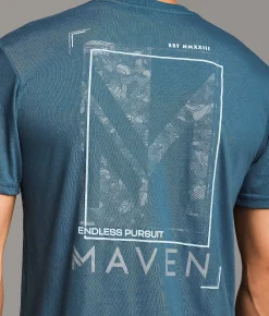 Tops|Graphic T-Shirts | Maven Co-op Dual Terrain T-Shirt Real Teal