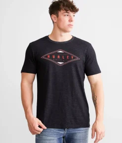 Graphic T-Shirts|Activewear | Hurley Dublin T-Shirt Black Pure Platinum H2O