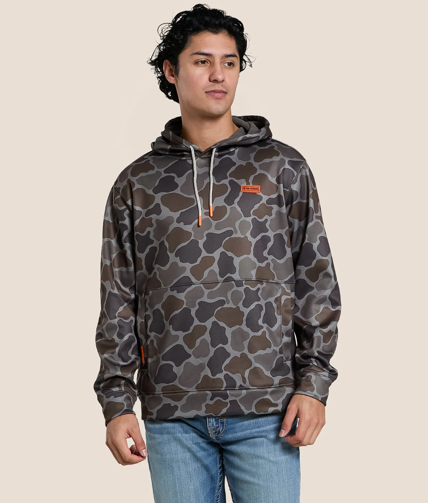 Tail Chasers Club Duck Blind Hooded Sweatshirt Camo