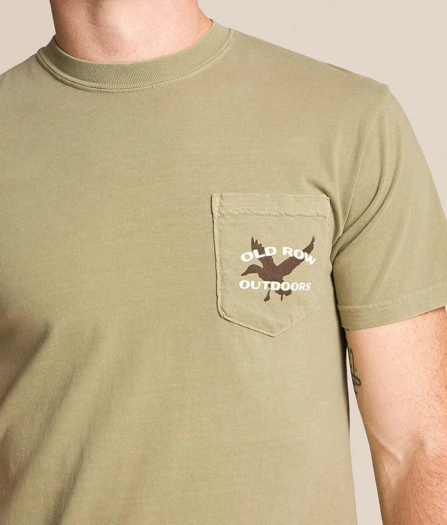 Tops|Graphic T-Shirts | Old Row Duck Call T-Shirt Khaki