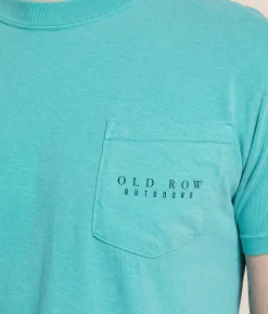 Old Row Duck Dog T-Shirt Seafoam Online