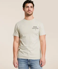 Graphic T-Shirts | Tail Chasers Club Duck Dog T-Shirt Ivory