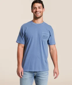 Old Row Duck Dog T-Shirt Blue Jean Discount