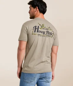 Honey Hole® Duck Hole T-Shirt Warm Grey Online