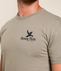 Honey Hole® Duck Hole T-Shirt Warm Grey Online