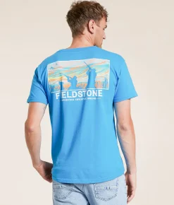 Fieldstone Duck Hunt T-Shirt Royal Caribe Online