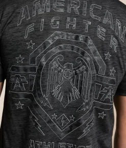 Tops|Graphic T-Shirts | American Fighter Duffield T-Shirt Black Mass