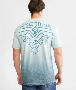 Graphic T-Shirts | American Fighter Dugger T-Shirt Blue Haze