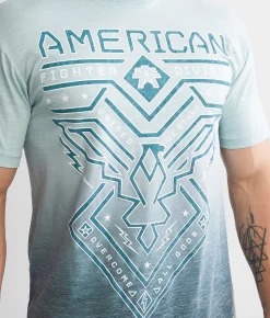 Graphic T-Shirts | American Fighter Dugger T-Shirt Blue Haze