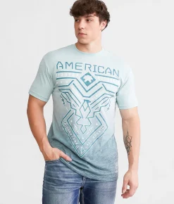 Graphic T-Shirts | American Fighter Dugger T-Shirt Blue Haze