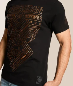 American Fighter Dugger T-Shirt Black Sale
