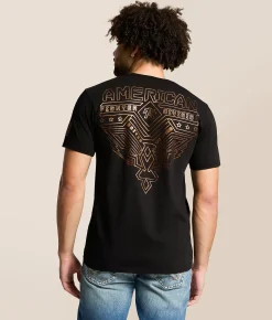 American Fighter Dugger T-Shirt Black Sale