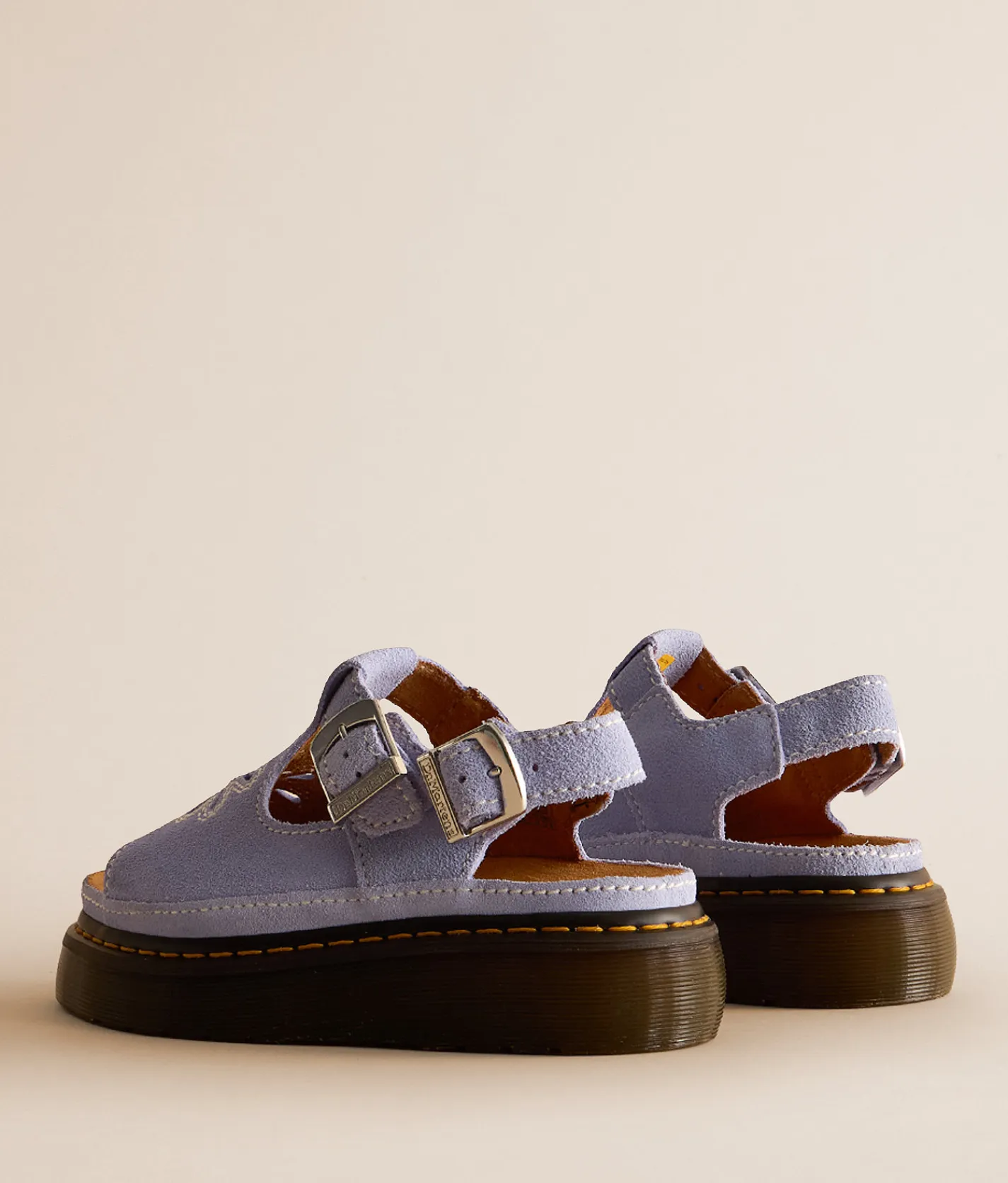 Shoes | Dr. Martens Dunnet Flower Suede Sandal Cornflower Blue