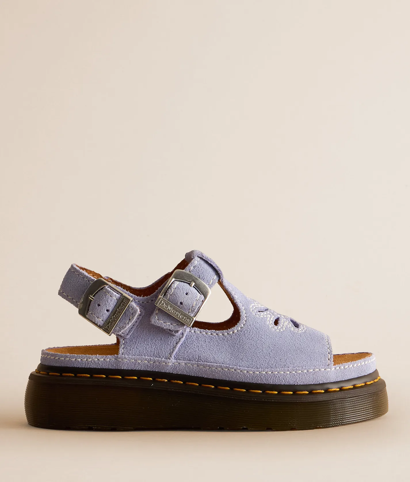 Shoes | Dr. Martens Dunnet Flower Suede Sandal Cornflower Blue