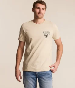 Tops|Graphic T-Shirts | Ariat Dusty Ranch T-Shirt Natural