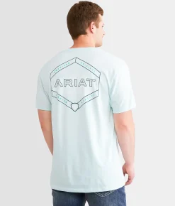 Ariat Dusty Ridge Hex T-Shirt Quiet Tide New