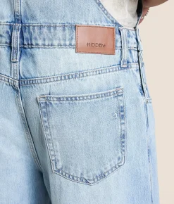 HIDDEN Dylan Barrel Denim Overalls Half Moon Bay Outlet