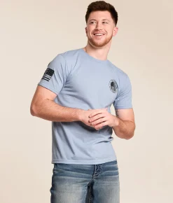 Howitzer Eagle Country T-Shirt Cali Blue Heather Outlet