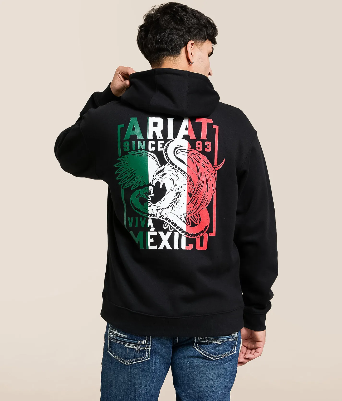 Ariat Eagle Eye Hooded Sweatshirt Black