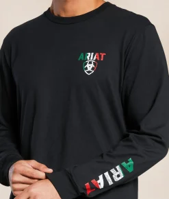 Tops|Graphic T-Shirts | Ariat Eagle Eye T-Shirt Black