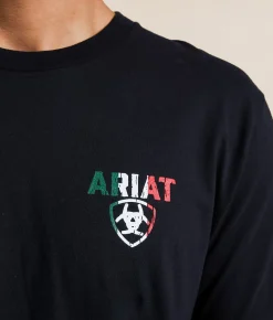 Tops|Graphic T-Shirts | Ariat Eagle Eye T-Shirt Black