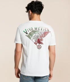 Graphic T-Shirts | Freedom Ranch Eagle Flag T-Shirt White