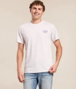 BURLEBO Eagle Outdoors T-Shirt Heather Oatmeal Discount