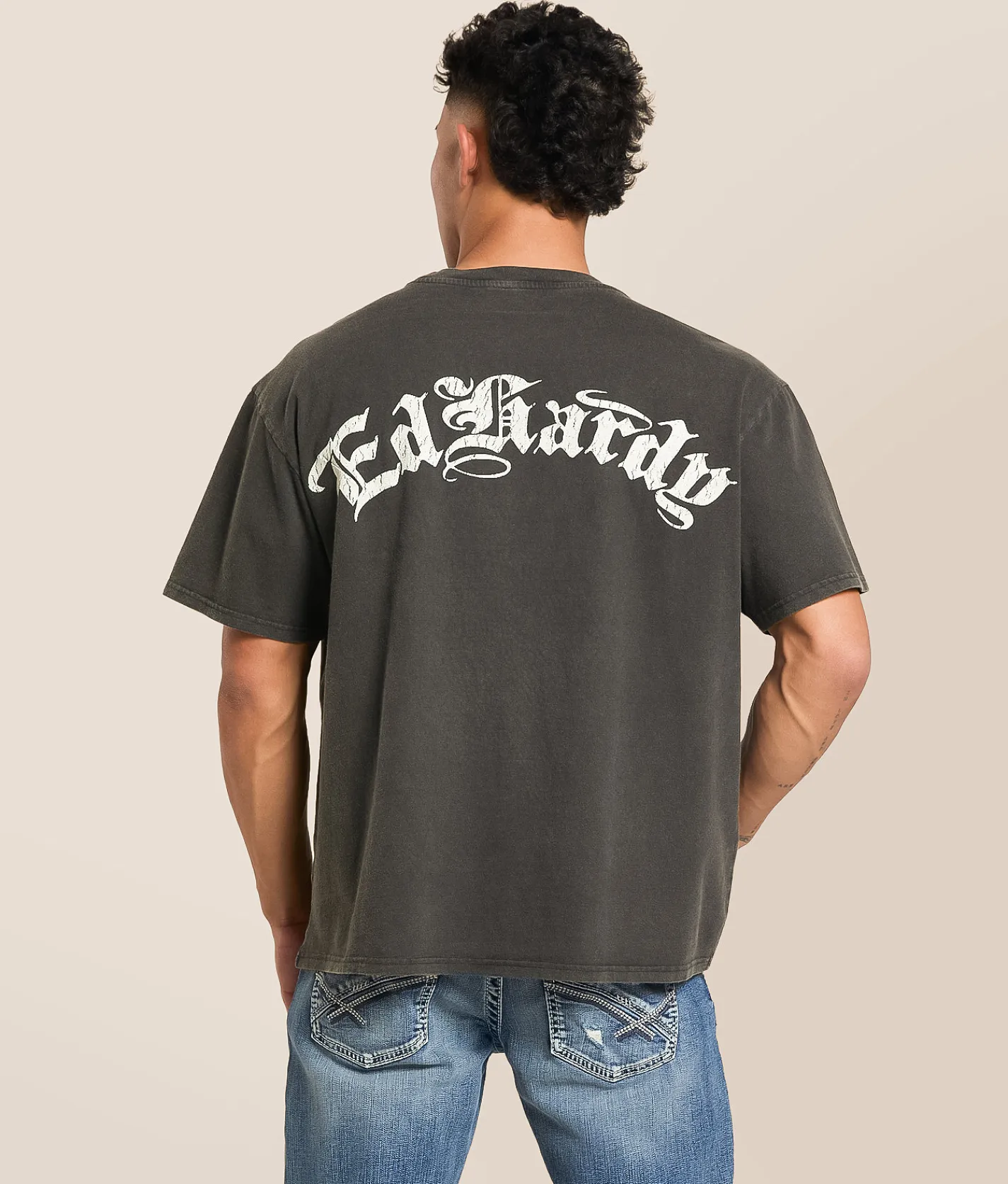 Tops|Graphic T-Shirts | Ed Hardy Eagle Snake T-Shirt Black