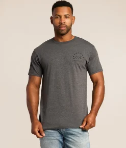Howitzer Eagle T-Shirt Charcoal Heather