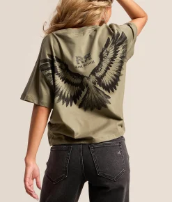 Tops | Rock Revival Eagle T-Shirt Olive