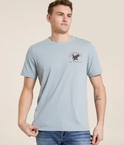 Sendero Provisions Co. Eagle T-Shirt Big Sky Blue Online