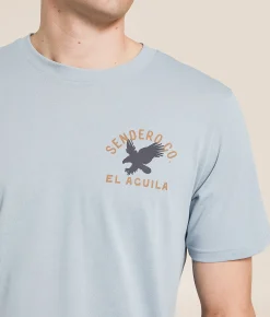Sendero Provisions Co. Eagle T-Shirt Big Sky Blue Online