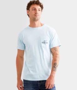 Fieldstone Early Morning T-Shirt Chambray Discount