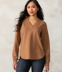 Buckle Black Eased Top Carob Brown
