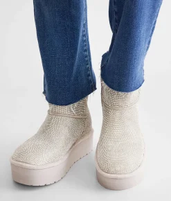 Madden Girl Easer Rhinestone Ankle Boot Grey Multi Outlet