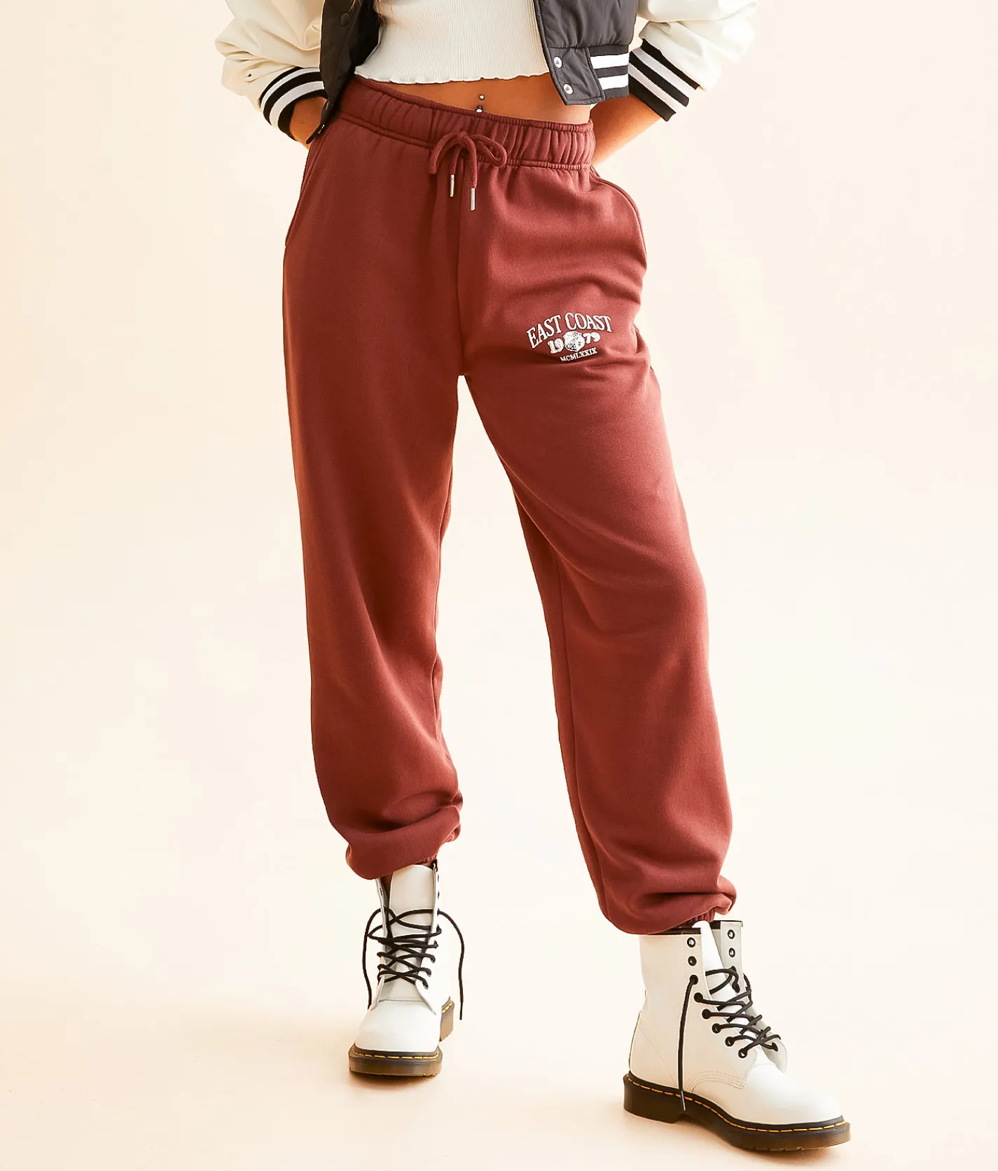 Bottoms | FITZ + EDDI East Coast Knit Casual Jogger Andorra