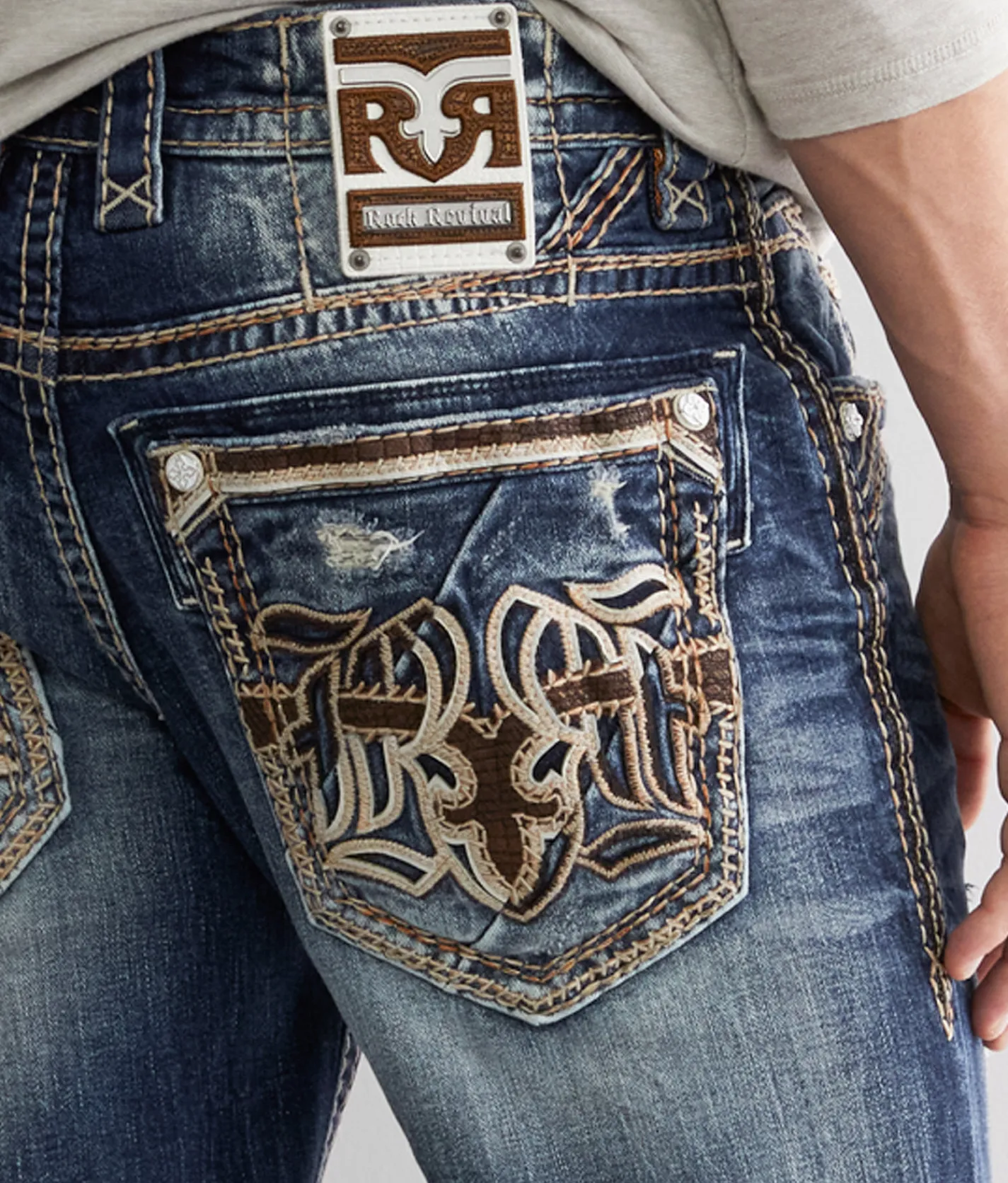 Rock Revival Eastyn Slim Boot Stretch Jean Eastyn SB201 Discount
