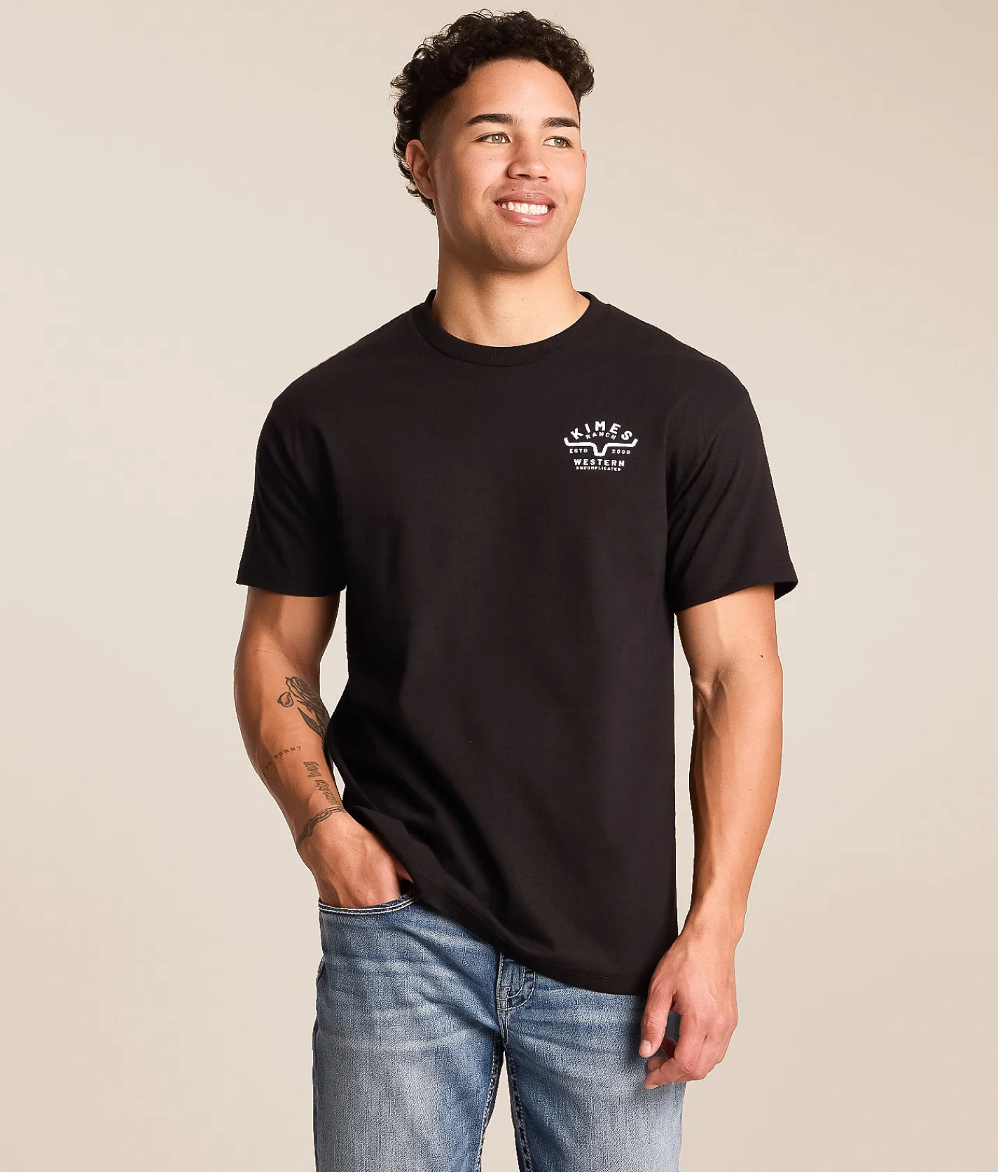 Kimes Ranch Easy Does It T-Shirt Black Outlet