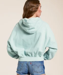 Billabong Easy To Love Hooded Sweatshirt Sea Fog Outlet