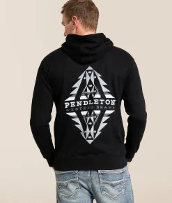 Pendleton Echo Canyon Hooded Sweatshirt Black Discount