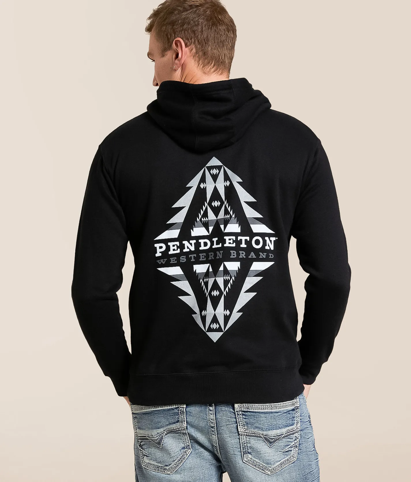 Pendleton Echo Canyon Hooded Sweatshirt Black Discount